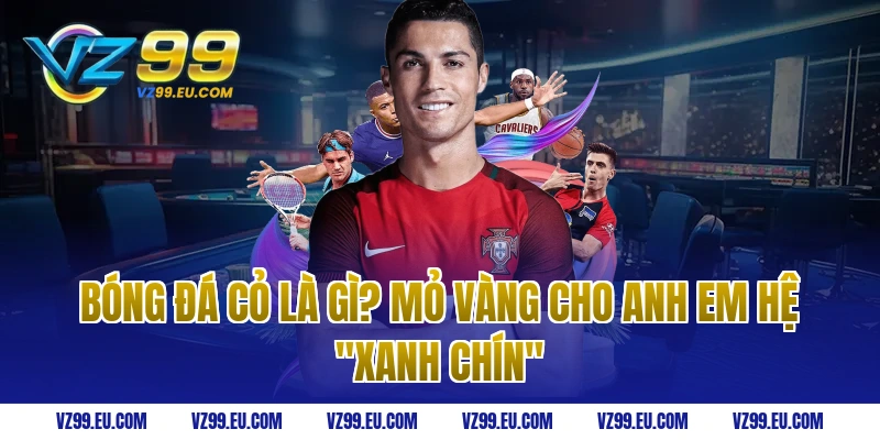 Bóng đá cỏ là gì? Mỏ vàng cho anh em hệ "Xanh Chín"