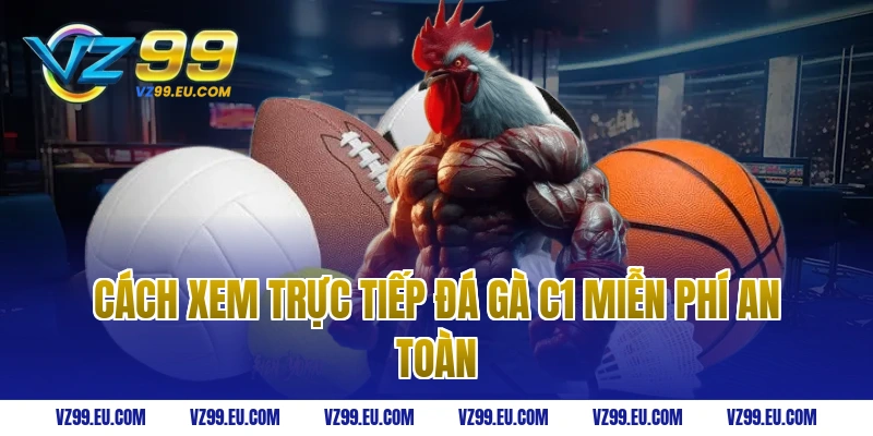 Cách xem trực tiếp đá gà C1 miễn phí an toàn